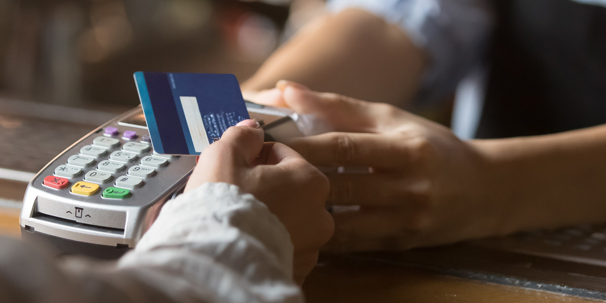 How does the "deposit" on a credit card work for renting a car?